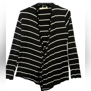 Malloy Black & White Cardigan Medium